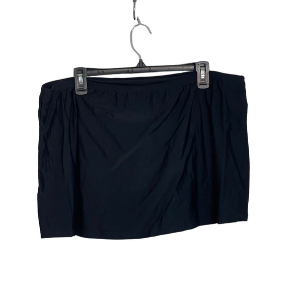 Tropical Escape Other - NWT Tropival Escale black solid swim skirt. Size 18W New- old stock